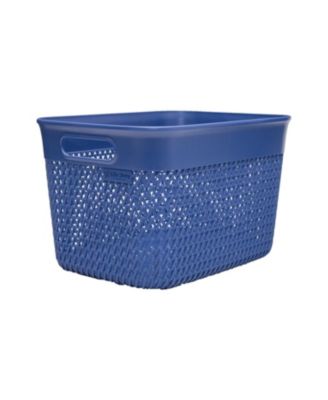 Lightweight Heavy Duty Storage Woven Trendy Basket 16 Quarts
