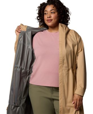 Plus Size Weekend Adventure II Long Shell Jacket