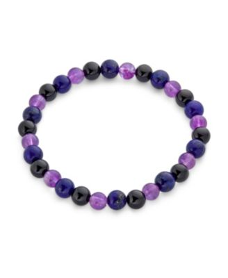 Natural Stone Bead Stretch Bracelets - Stackable