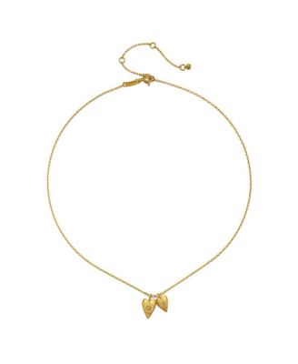 Sacred Connection Topaz Lotus Heart Necklace