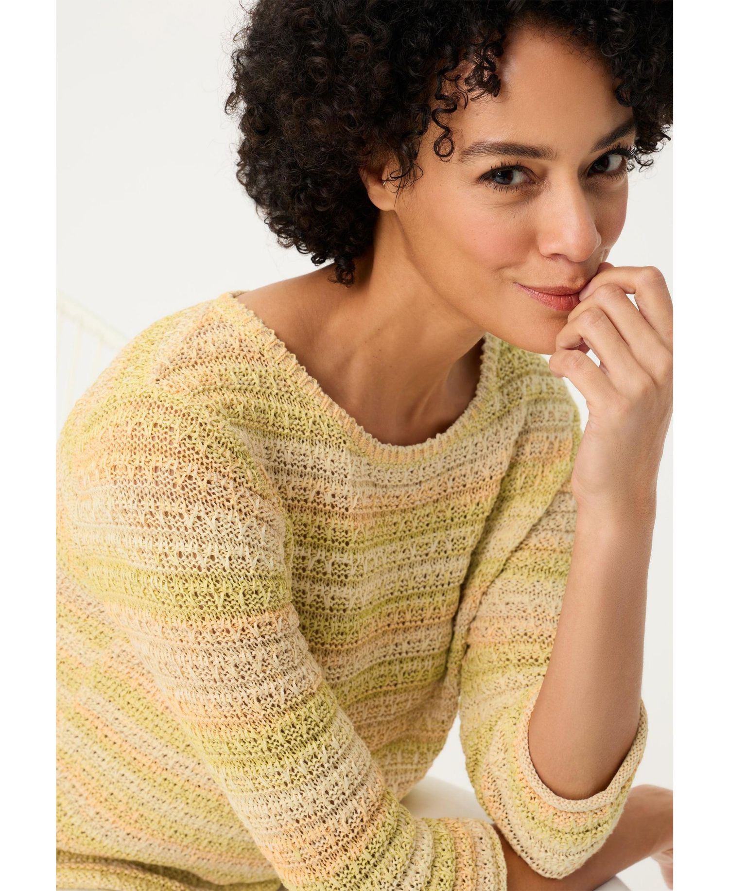 Women's Ombre Stripe Sweater