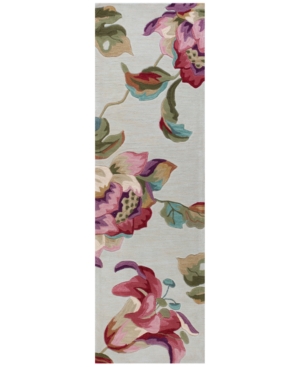 Closeout! Kas Coral 4161 Beige Gardenia 2'3in x 7'6in Runner Rug