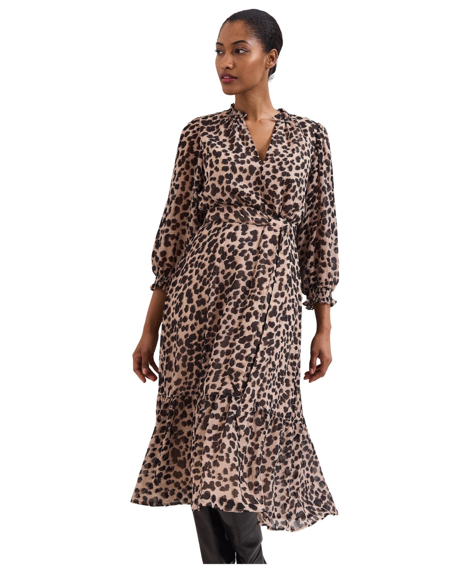 Women's Carra Leopard Midi Dress