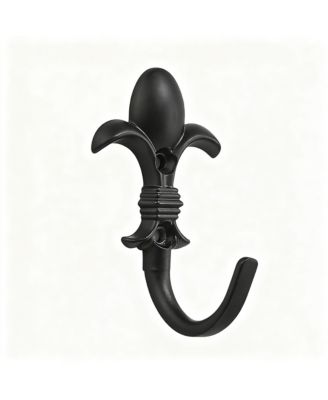 5 Pack Heavy Duty Zinc Alloy Wall Hooks for Hanging Clothes, Towels, and More