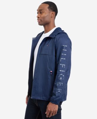 Men's Hooded Windbreaker Jacket