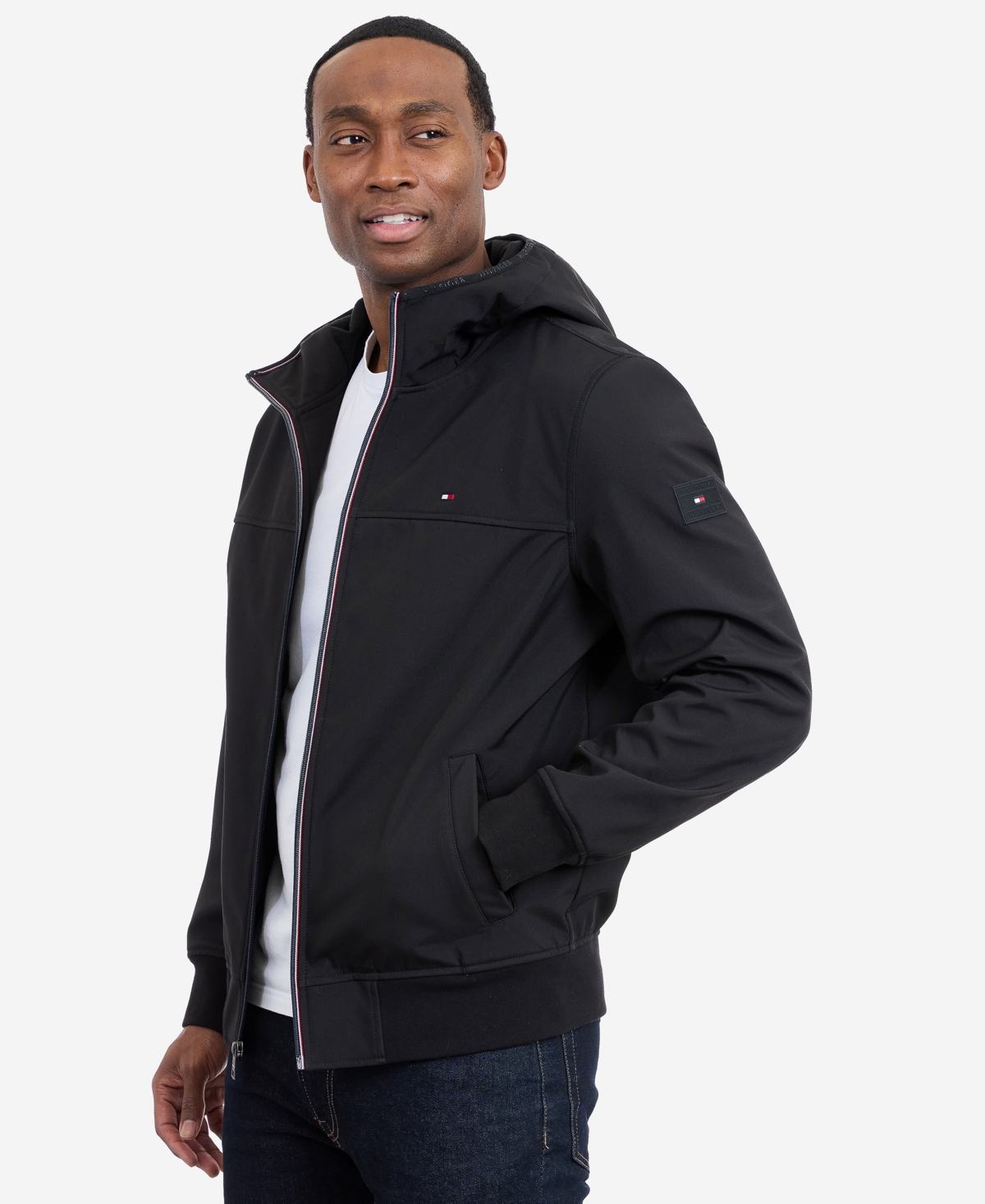 Tommy Hilfiger Men's Hooded Softshell Jacket