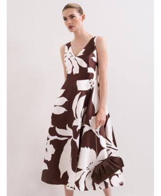 Women's Delicia V-Neck Print Dress