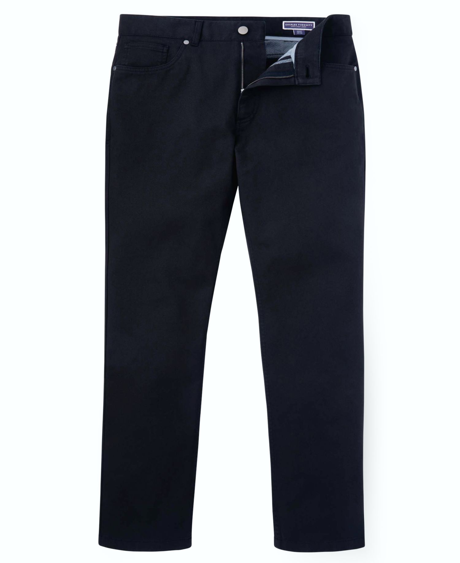 Men's Slim-Fit Garment-Dyed Twill Jeans
