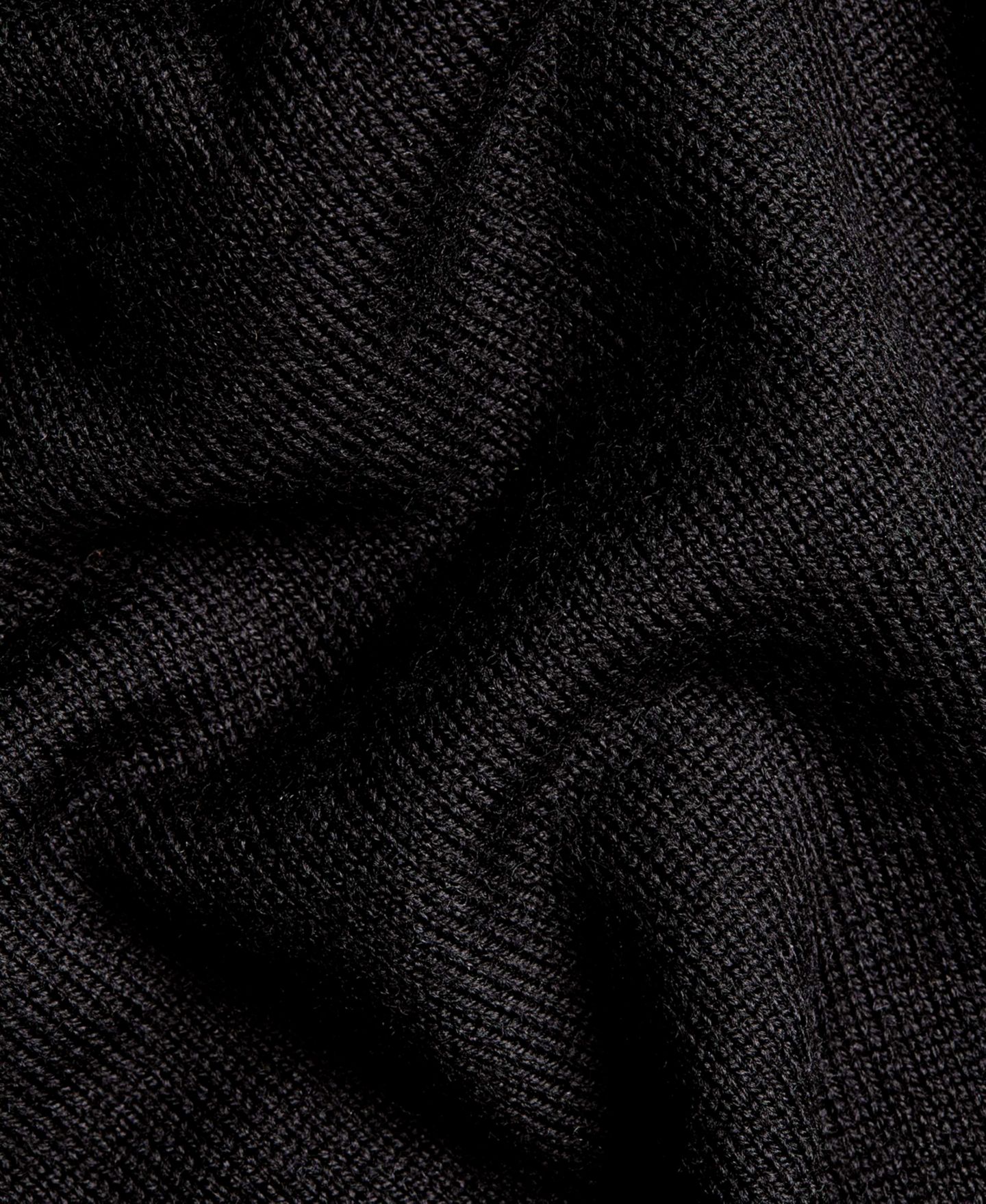 Мужской свитер Charles Tyrwhitt Oatmeal Chunky Merino, цвет: Чёрный — фото 5