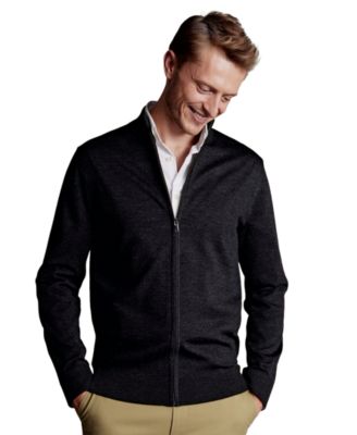 Men's Oatmeal Chunky Merino Sweater