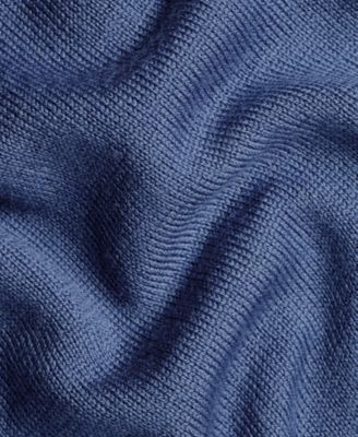 Men's Long Sleeve Quarter-Zip Merino Wool Sweater