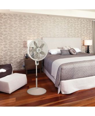 18" 3-Speed Elegance and Performance Oscillating Pedestal Fan with Remote