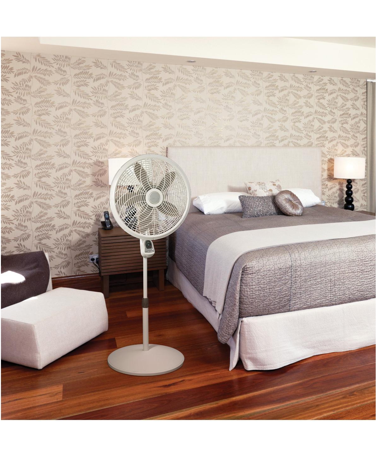 Lasko 18" 3-Speed Elegance and Performance Oscillating Pedestal Fan with Remote