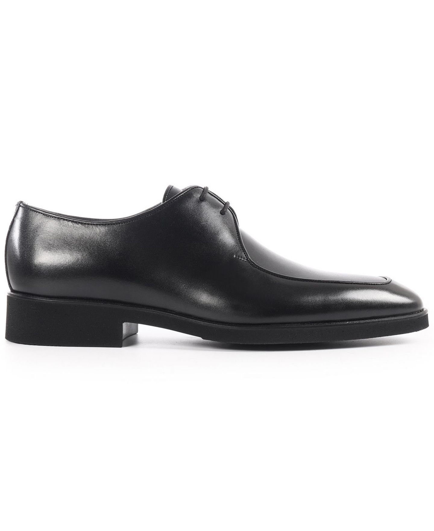 Мужские туфли VELLAPAIS Classic Leather Derby, цвет: Чёрный — фото 2