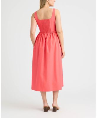 Women's Poplin Bustier Dress