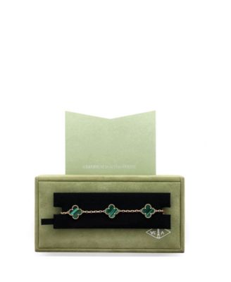 Vintage Alhambra 5 Motifs Bracelet