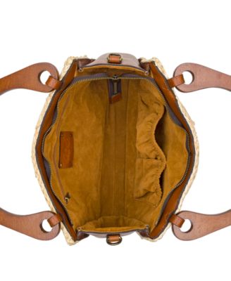 Estelle Medium Straw Tote Bag