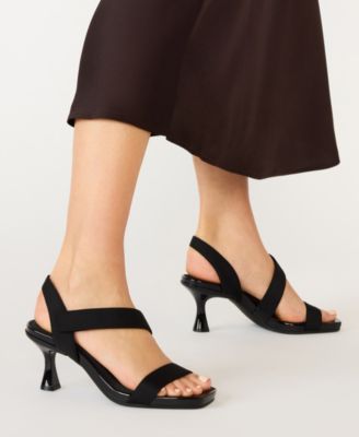 Women's Justin Square Toe Asymmetrical Dress Sandals