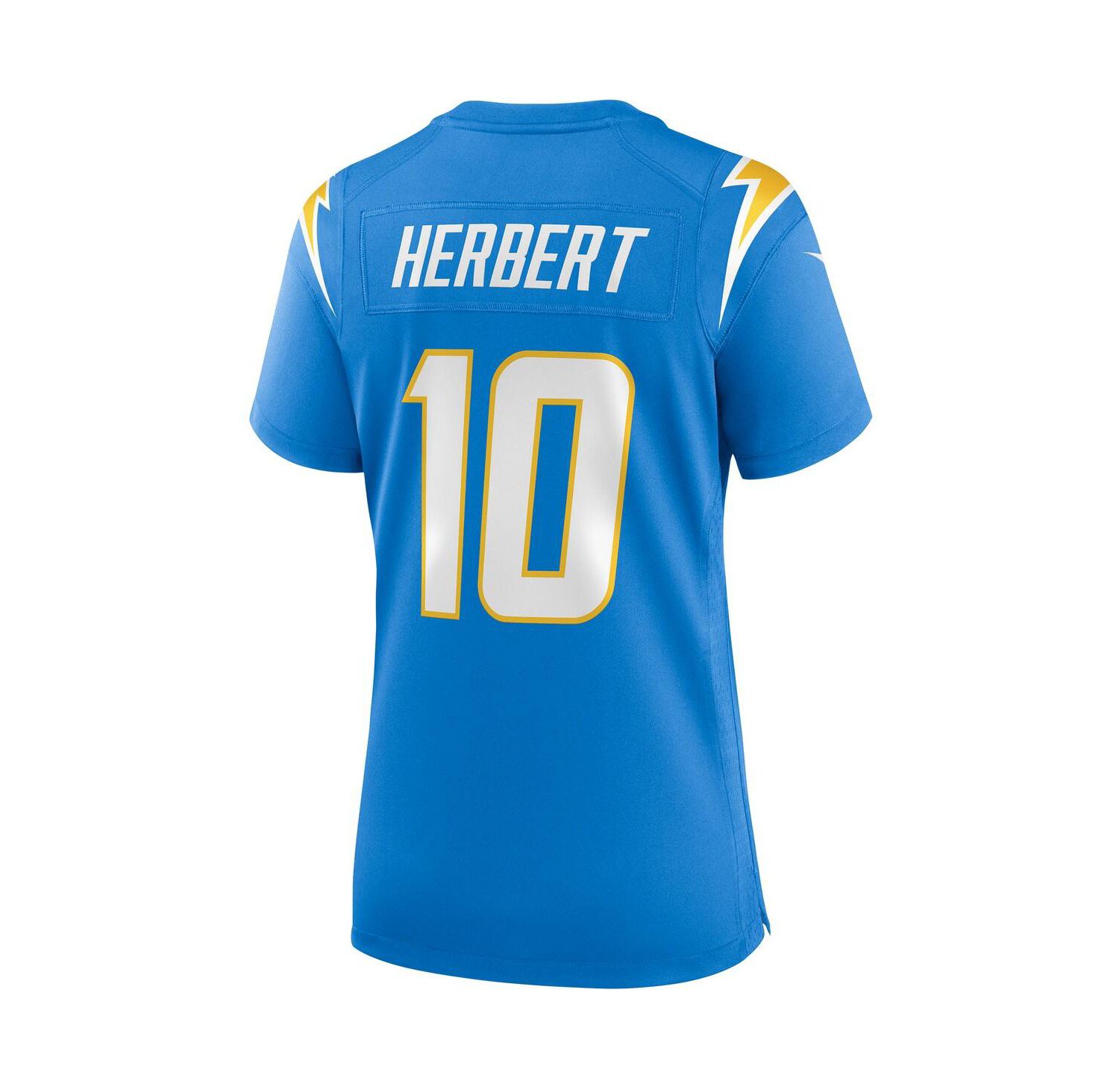 Women's Justin Herbert Powder Blue Los Angeles Chargers Game Jersey