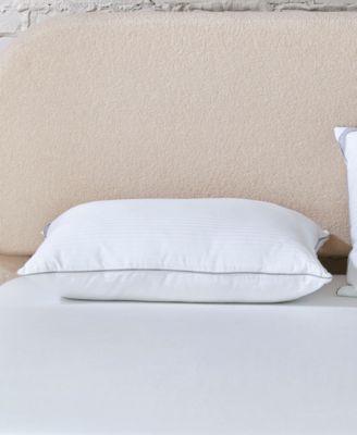 500-thread-count 100% Cotton Cover Back/Stomach Sleeper Pillow, Standard/Queen