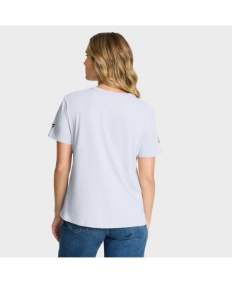 Women's White Tampa Bay Lightning Authentic Pro Primary T-Shirt