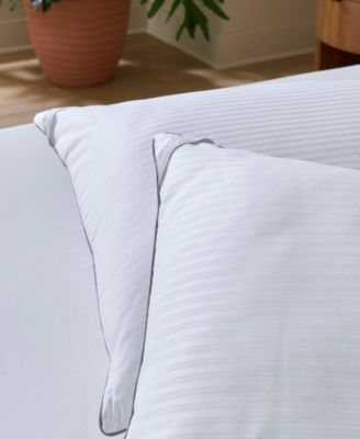 500-thread-count 100% Cotton Cover Back/Stomach Sleeper Pillow, King