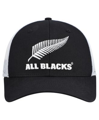 Men's Black All Blacks Generic Mass Trucker Adjustable Hat