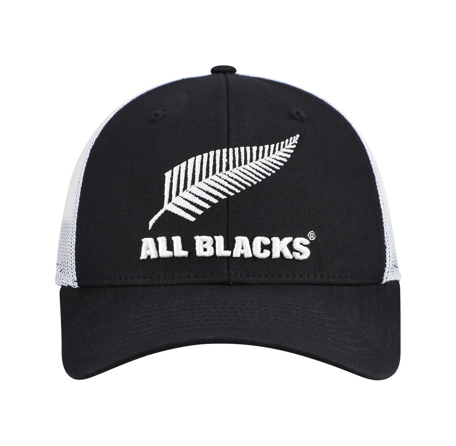 Men's Black All Blacks Generic Mass Trucker Adjustable Hat