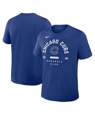 Men's Royal Chicago Cubs Authentic Collection Early&nbsp;Work Tri-Blend Dri-FIT T-Shirt