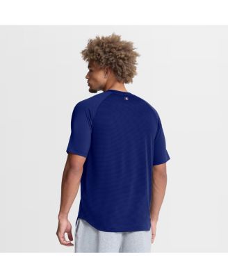 Men's Royal Los Angeles Dodgers Authentic Collection Batting Practice Pre-Game Raglan Dri-FIT T-Shirt