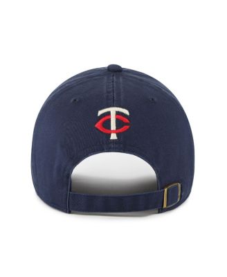 Women's Navy Minnesota Twins Zoey Clean Up Adjustable Hat