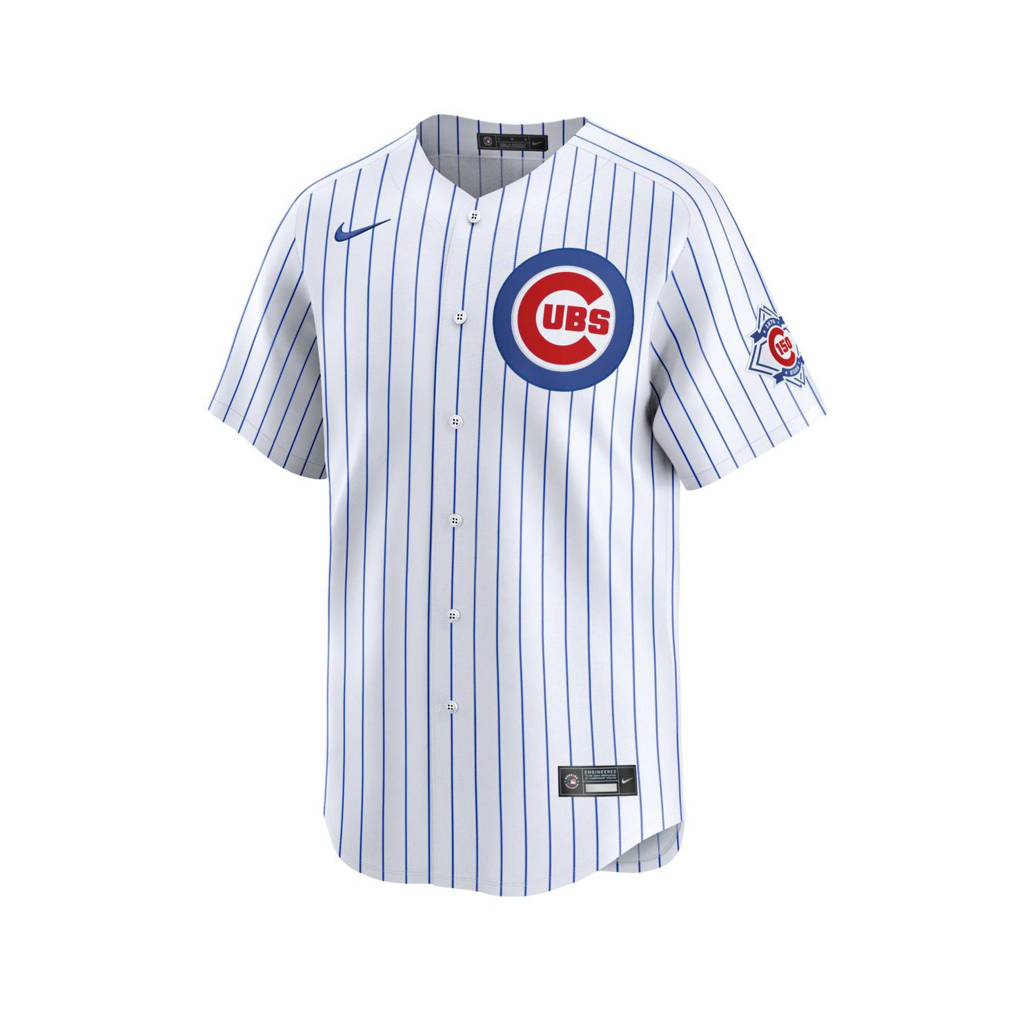Men's Pete Crow-Armstrong White Chicago Cubs 150th Anniversary Limited Jersey