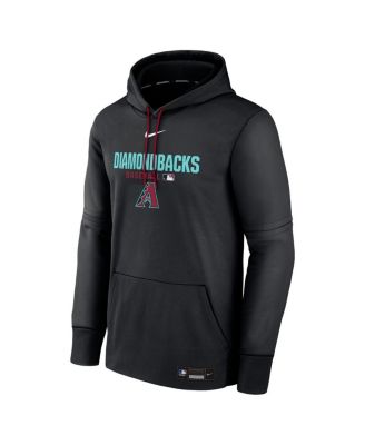 Men's Black Arizona Diamondbacks Authentic Collection Therma-FIT Hoodie