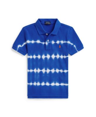 Boys' 2-7 Tie-Dye Mesh Short-Sleeve Polo Shirt