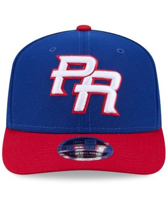 Men's Blue/Red Puerto Rico Baseball 2026 World Baseball Classic 9SEVENTY Adjustable Hat