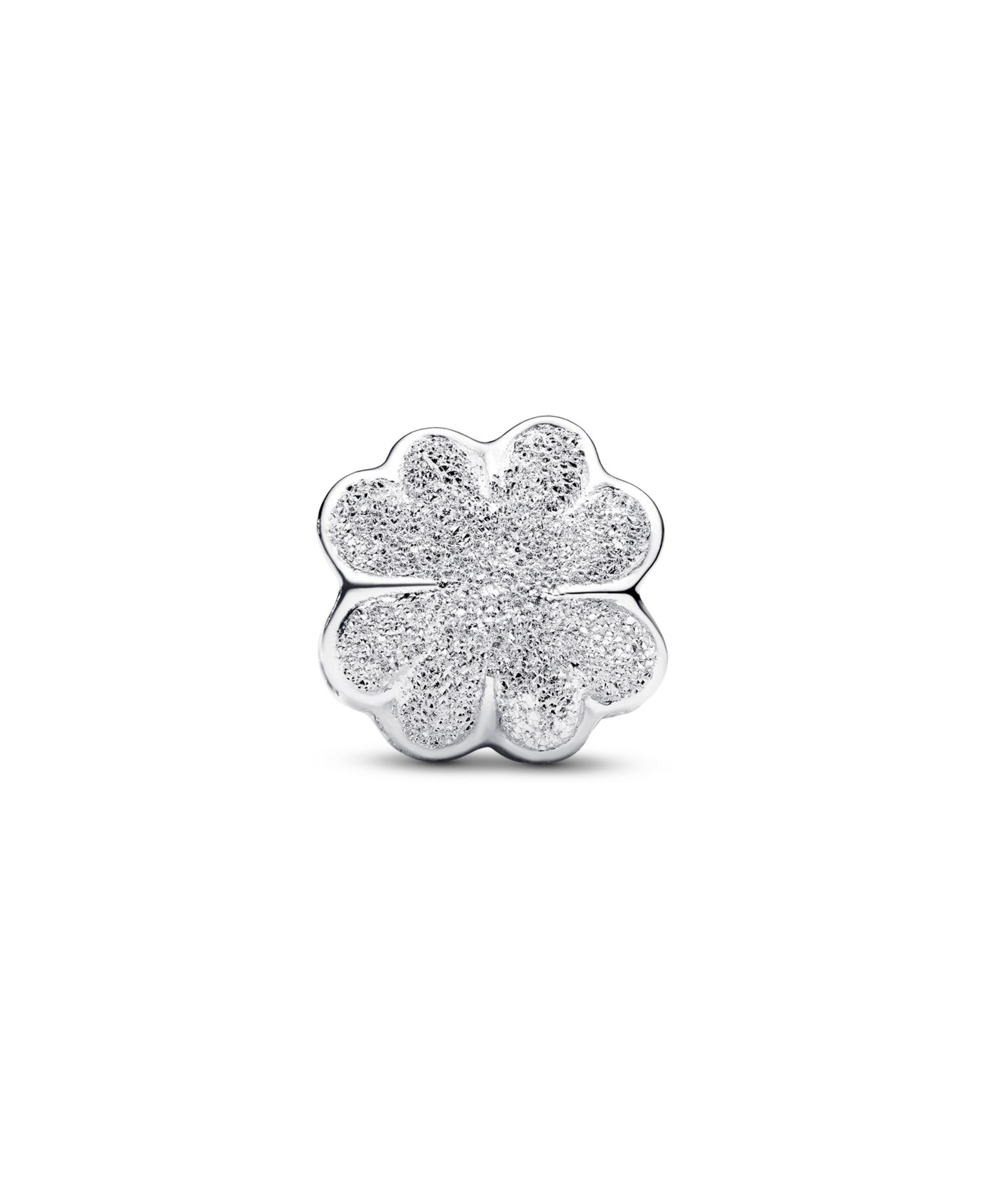 Textured Clover Mini Charm