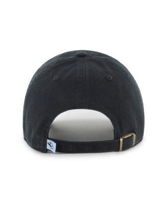 Men's Black Utah Mammoth Logo Clean Up Adjustable Hat