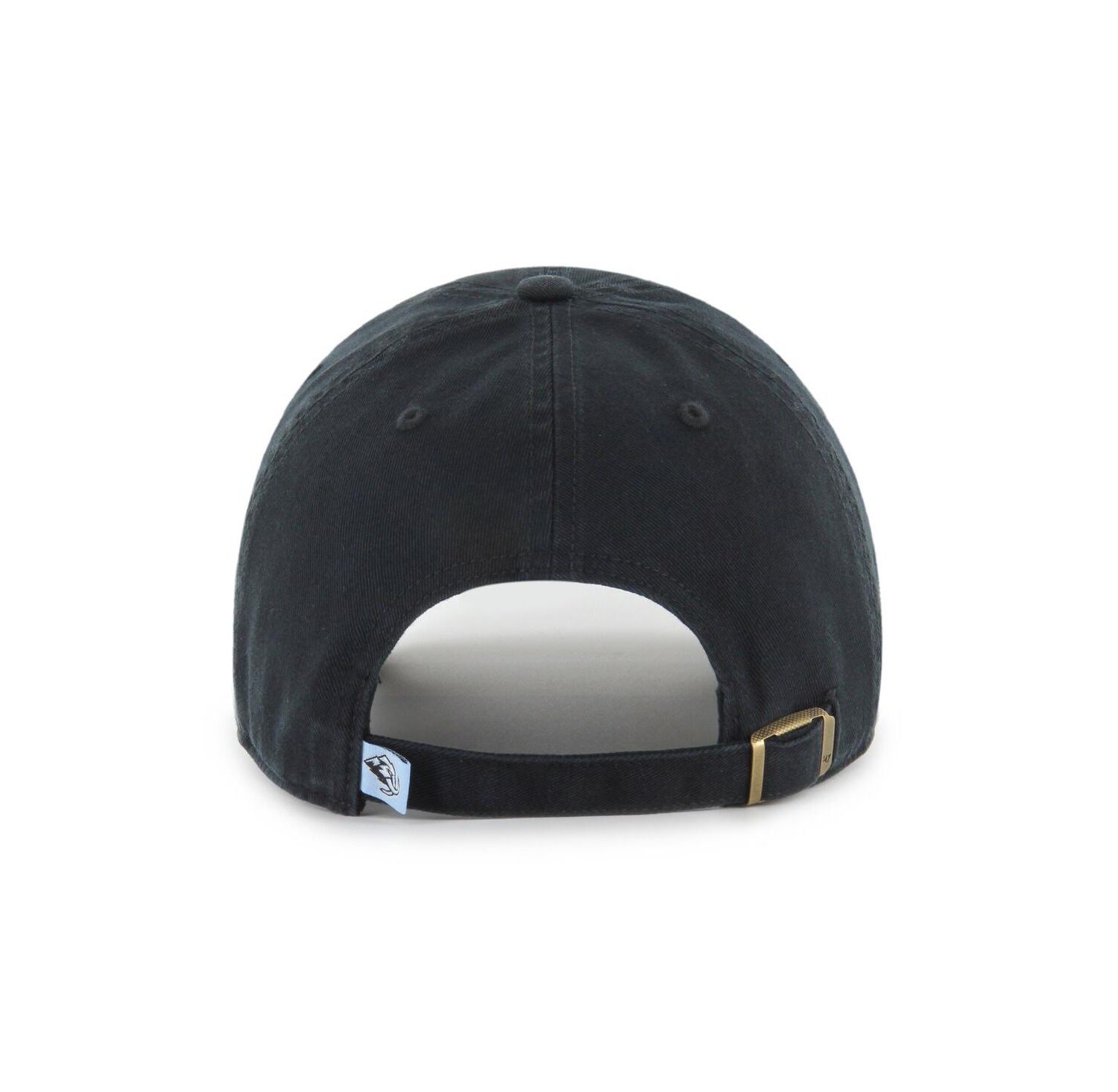 Men's Black Utah Mammoth Logo Clean Up Adjustable Hat