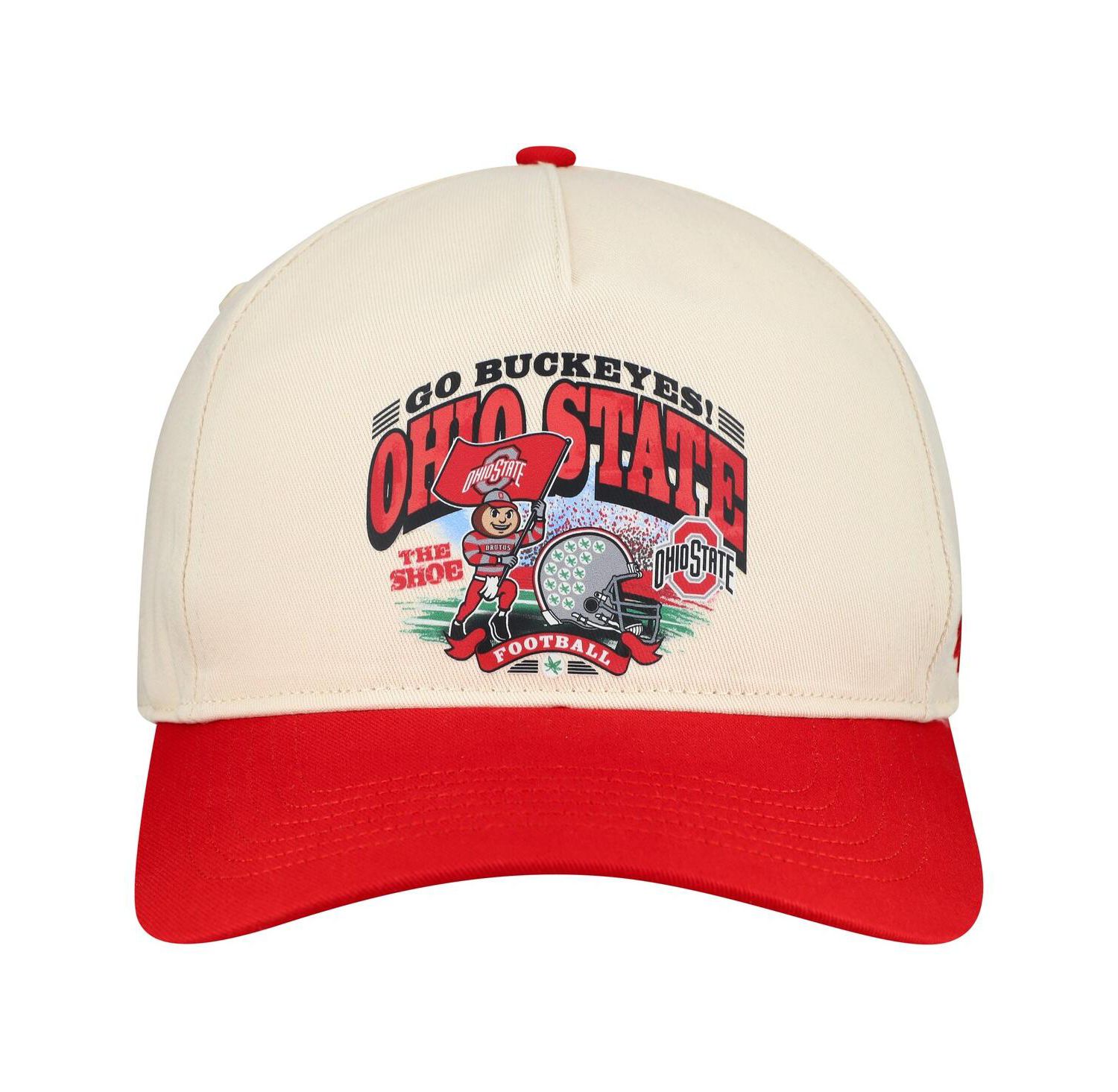 Men's Natural Ohio State Buckeyes Unstructured Hitch Hat