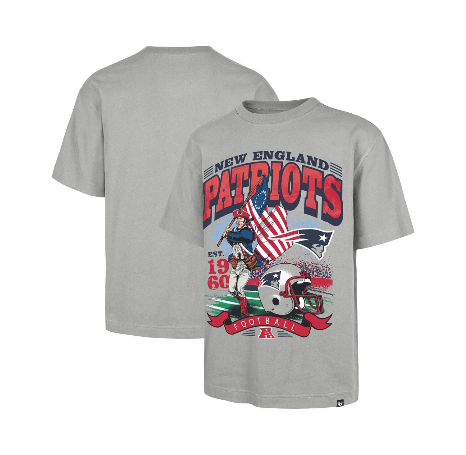 Men's Gray New England Patriots Regional Foundation T-Shirt