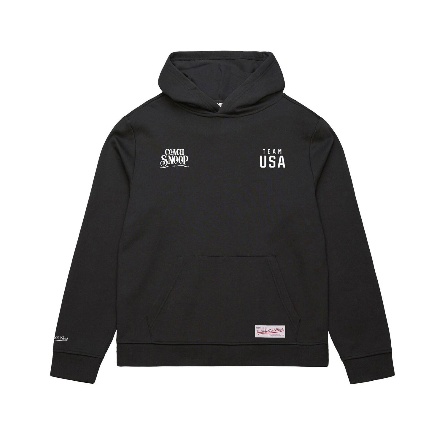 Men's Black Team USA Coach Snoop Hoodie
