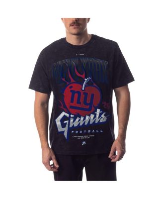 Men's and Women's Black New York Giants Tour Band T-Shirt