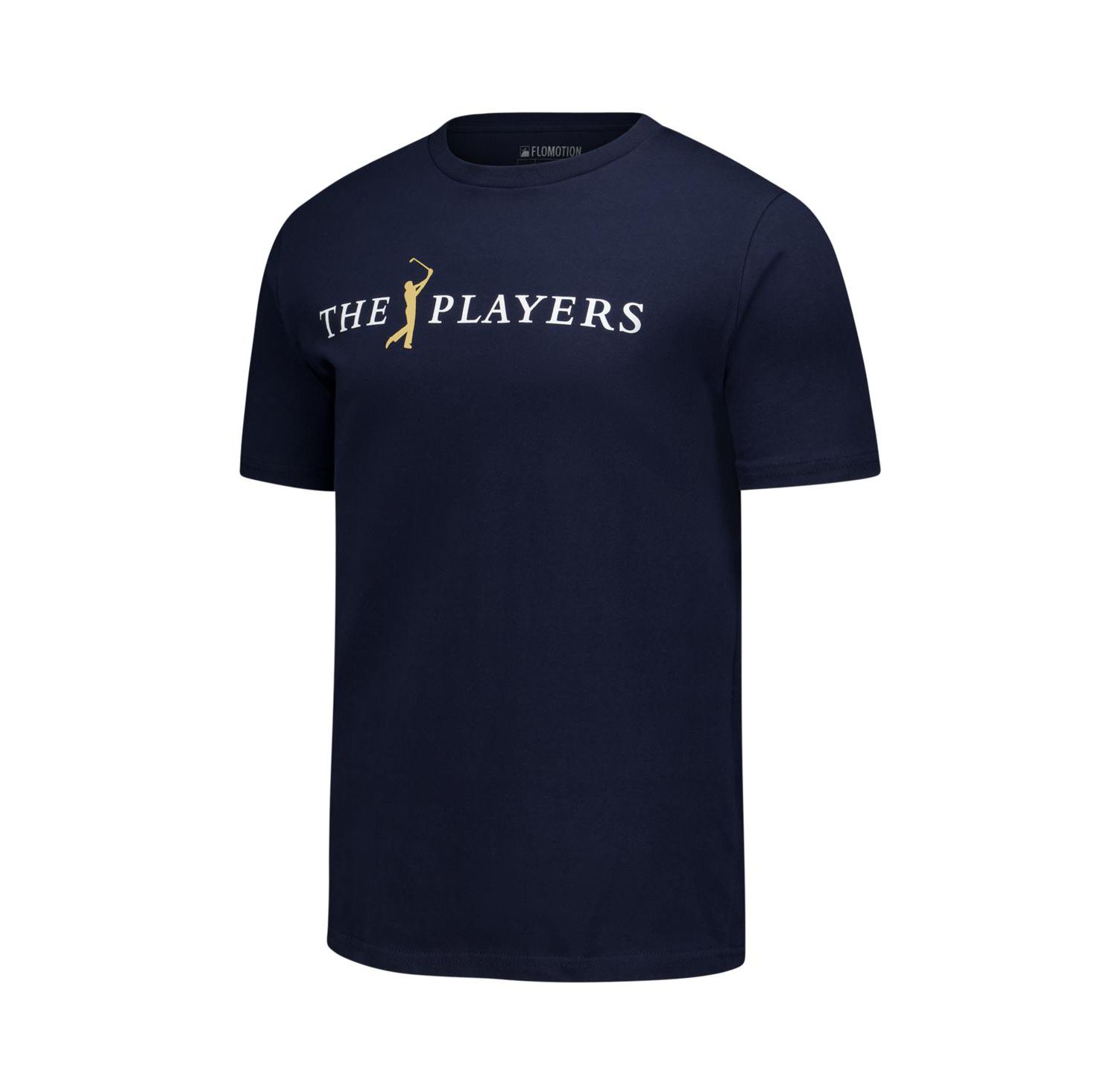 Men's & Women's Navy THE PLAYERS Greetings from the Island Green T-Shirt
