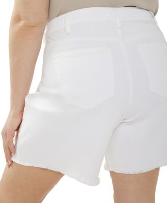 Plus Size Suki Curvy Fit Mid-Thigh Shorts