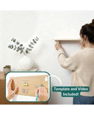 Floating Shelves, Heavy Duty, Easy Install, Versatile for Any Room