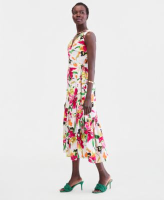 Women's Sleeveless Asymmetric Dress