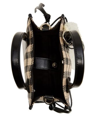 Logans Straw Mini Tote Bag