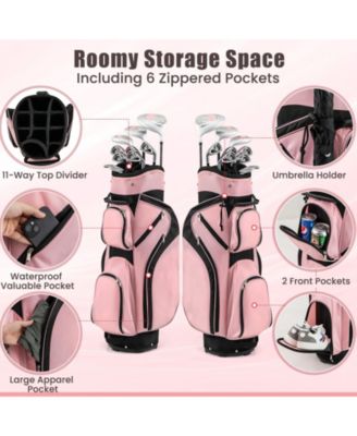 10-Piece Ladies Complete Golf Club Set with Alloy Driver