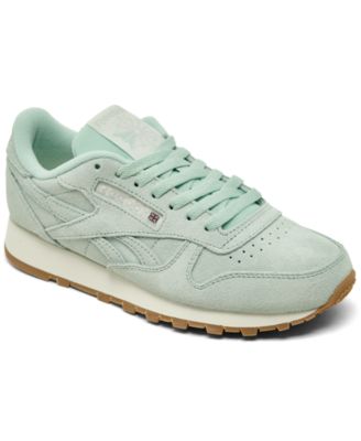 Women's Classic Leather Suede Casual Sneakers from Finish Line