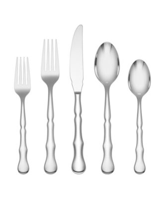 Amaryllis Mirror 20-Pc. Flatware Set